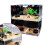 Průhledný akrylový box pro plazy, 4 mřížky 3