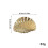 Light Luxury Shell Alloy Hair Clip for Ponytail 1