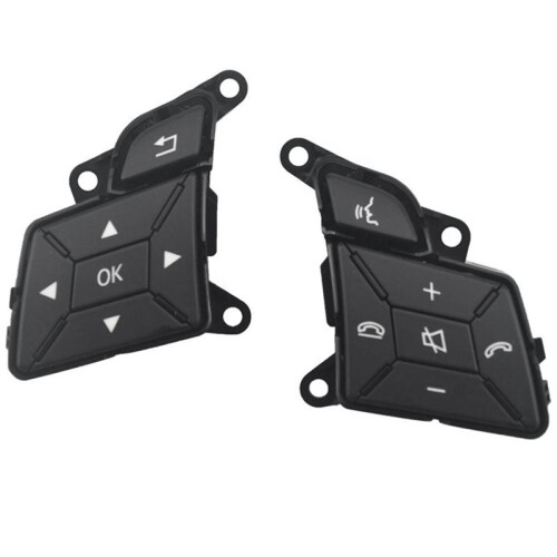 1Pair Car Steering Wheel   Music Volume Phone  Button for - C/E-Class C180 E200 GLK260