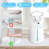 Automatic Soap Dispenser, Automatic Wall Mount Soap Dispenser, 400Ml USB Rechargeable Electric Soap Dispenser 4