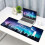 Mousepad Gamer com Design Galáxia Antiderrapante 80x30cm 6