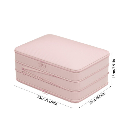 Compression Packing Cubes Travel Clothes Organizer Set 2