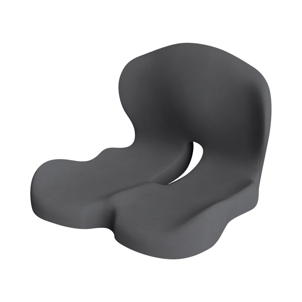 Memory Foam Seat Cushion for Office Chair Gray