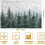 Tischsets mit Winterkiefer-Schneeflockenmuster, 4er-Set, 30 x 45 cm 4