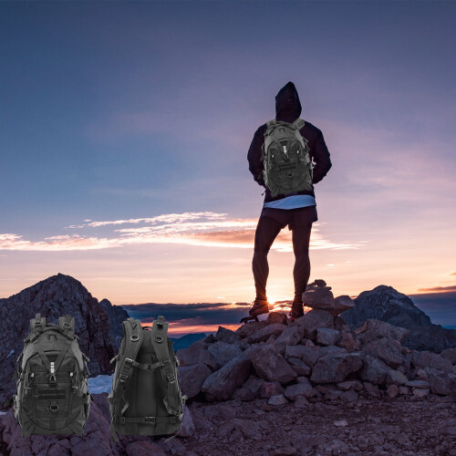 Tarnrucksack, wasserabweisend, mit Hüftgurt, 35 l 1