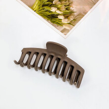 Geometric hair claws for women matte finish 4 pcs