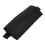 Almofada retangular de esponja de tecido preto, 11,8 x 5,9 x 2 polegadas (1 unidade) 4