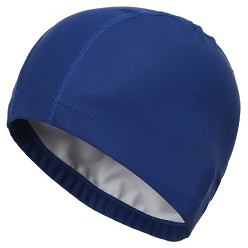 PU Fabric Swimming Cap Waterproof for Adults