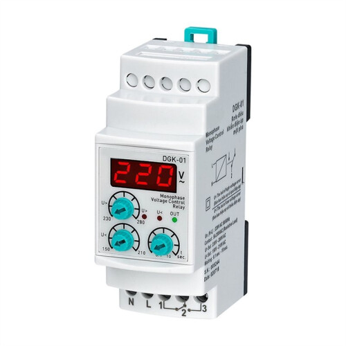 -01 220VAC Digital MonoPhase Overvoltage & Undervoltage Protection Relay