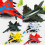 Pull-Back Airplane Toys Set - 4 Pieces, 16 Designs 5
