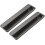 Black Rectangular Recessed Pulls for Sliding Doors 2 pcs 1