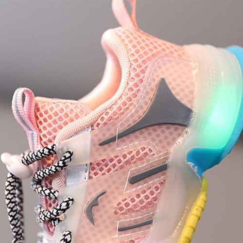 Scarpe da ginnastica luminose per bambini, ricaricabili tramite USB (1 paio) 2