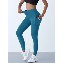 Women's High Waist Stretch Leggings with Pockets