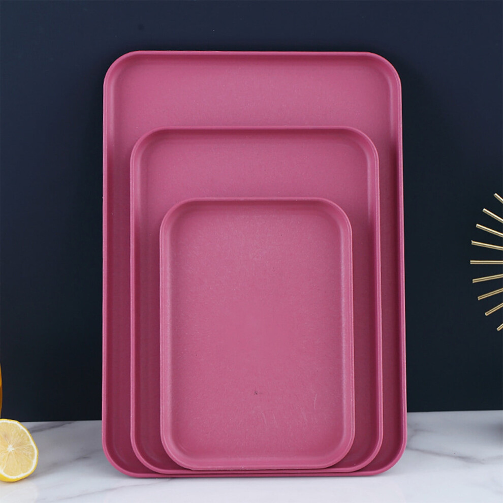 Rectangular Tray Set - Large Medium Small Serving Trays