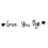 Ξύλινη πινακίδα "Love You Bye" σε στυλ boho ρουστίκ διακόσμηση τοίχου 1