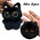 Peluche gatto nero, piccolo, 1/2 pezzi 8