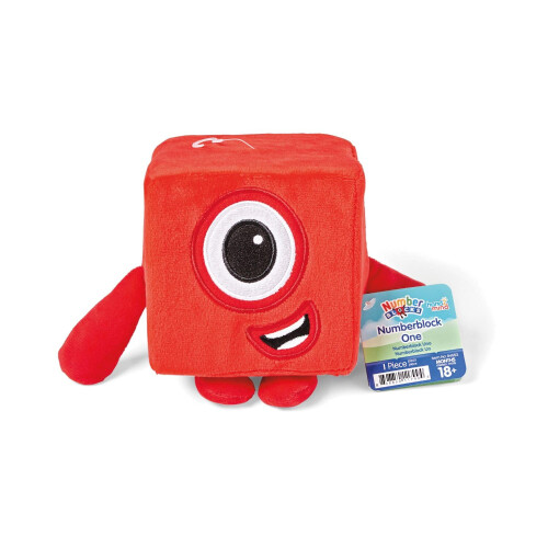 Learning Resources Learning Resources Numberblocks Playful Pals Fun Friends Plush - No 1, Red