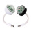Mini Disco Light USB LED Színváltós 2 db 4