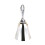 Hotell- och barklocka 4,8x4,8x10 cm 1-pack 4