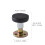 Staffa stabilizzatrice per testiera, nera, media, 47–64 mm 2