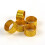 Golden Thimble Ring Adjustable for Sewing 20 pcs 5