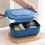 Lancheira Bento de Silicone com 3 Compartimentos, Própria para Micro-ondas 4