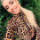 Damesbodysuit met lange mouwen en col, elastisch model 4
