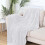 Zachte deken wit 15x39 inch 3