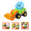 Traktor Dinosaurie Engineering Leksakslastbil Set 6 delar 6
