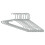 Cintres en plastique blanc, lot de 10 2