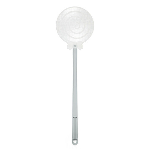 Plastic Fly Swatter with Extended Non-Slip Handle 1 Count