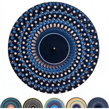 Animated Zoetrope Slipmat for Turntables 12 inch