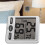 Digitalt romtermometer, hygrometer, innendørs, utendørs, stor 4
