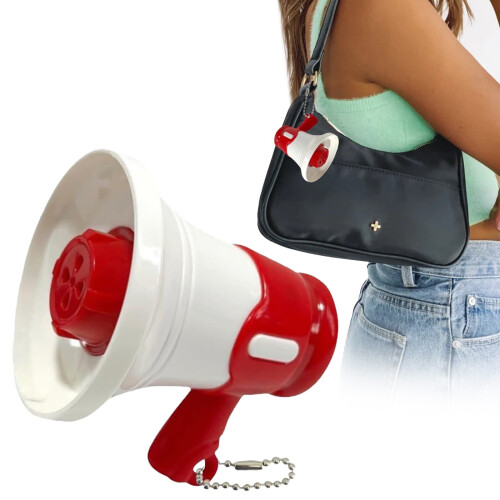 Funny Megaphone Toy Record Play Prank Speaker 1 pc 1