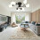 DENEST moderne loftslampe med 6 lamper, halvplanmontering 3