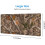 Camouflage gaming muismat groot 31,5 x 11,8 inch 3