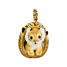 Plush Puppy with Fuzzy Pet House – Portable Hanging Set