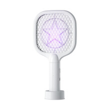 Electric Fly Swatter 3000V Rechargeable 2-in-1
