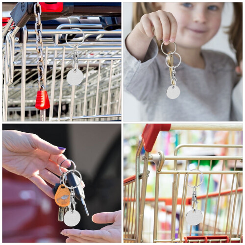 Draagbare trolley-verwijderaar sleutelhangerhouder (1 stuk) 2