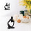 Set di sculture astratte OUNONA, 3 pezzi 3