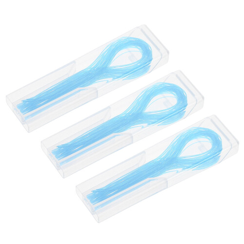 Passafilo interdentale in nylon, accessorio per apparecchi ortodontici, 150 pezzi 1