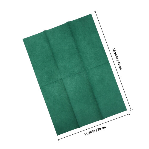 Șervețele decorative de hârtie verde OUNONA, 50 buc. 1