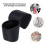 Rubber Ladder Foot Cover Black 4 Pcs 2