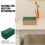 Șervețele decorative de hârtie verde OUNONA, 50 buc. 6