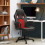 Gaming Chair Leather High Back Ergonomic Adjustable 1 4