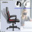 Gaming Chair Leather High Back Ergonomic Adjustable 1 5