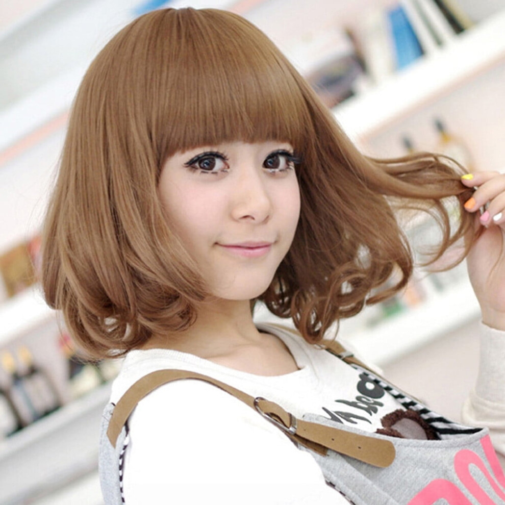 Human Hair Wig for Women Black Bobo Short Straight Lace