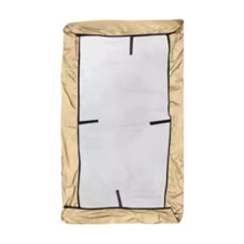 Beige Outdoor Swing Canopy Cover 75"x47" Waterproof