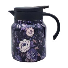 Vintage Floral Stainless Steel Thermal Carafe 1.5L