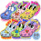 Valentine's Day Cards Set with Shoe Charms 30 pcs 1